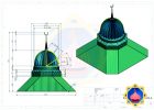 design kubah masjid enamel terbaru sinarsuryaabadi